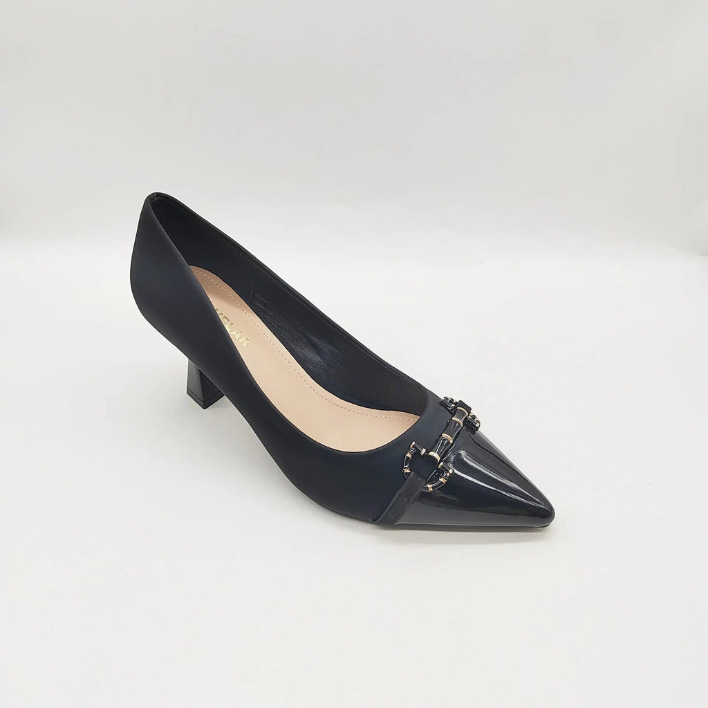 Chaussure Escarpins "Élégance Française" – Cuir Exquis & Boucle Bijou - TheSheriffShop
