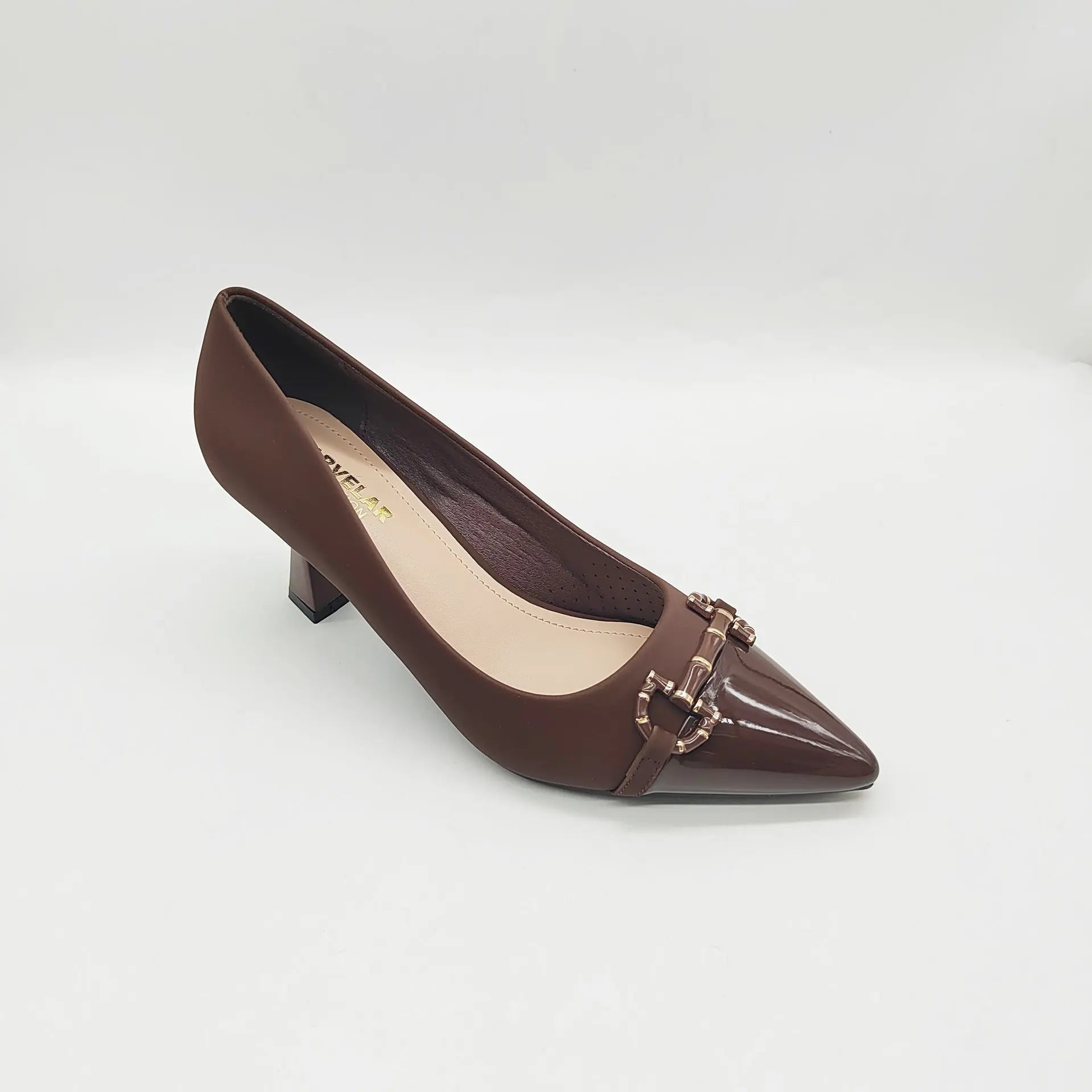 Chaussure Escarpins "Élégance Française" – Cuir Exquis & Boucle Bijou - TheSheriffShop