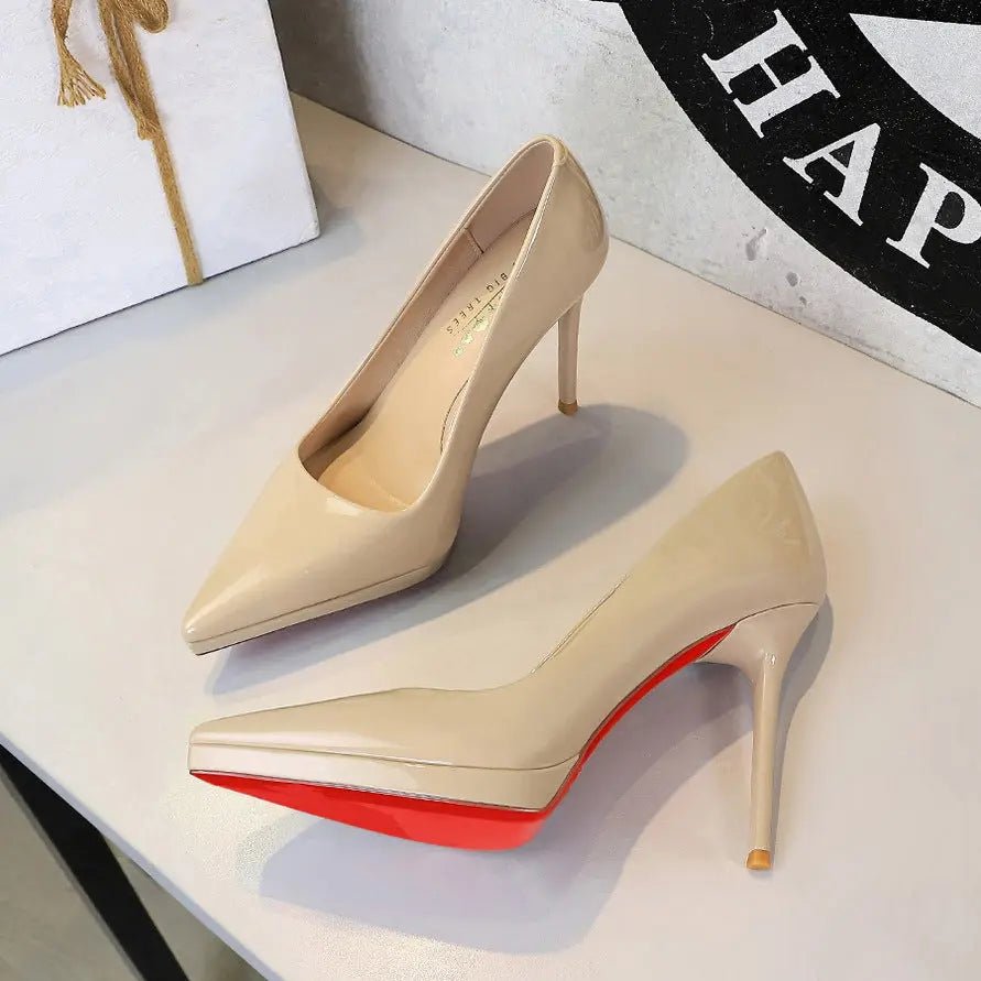 Chaussure Escarpins "Red Sole" – L'Icône du Glamour à Plateforme - TheSheriffShop