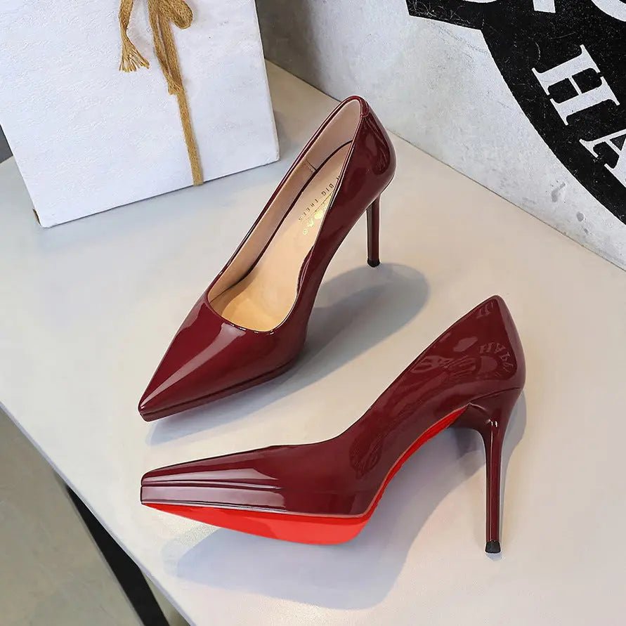 Chaussure Escarpins "Red Sole" – L'Icône du Glamour à Plateforme - TheSheriffShop