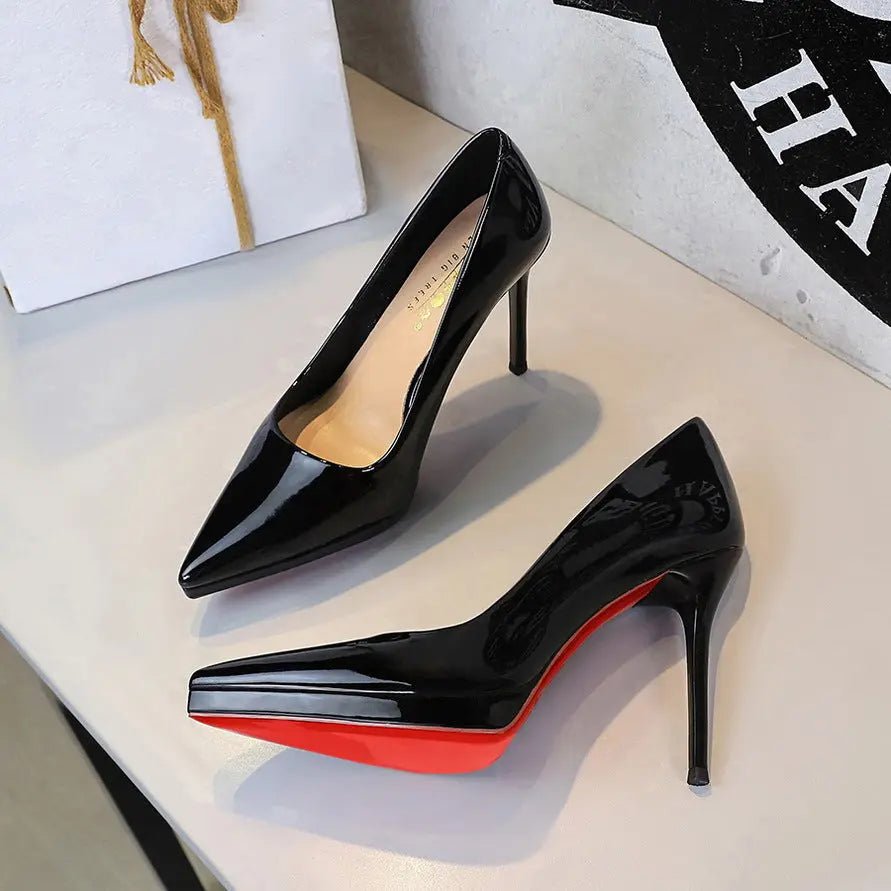 Chaussure Escarpins "Red Sole" – L'Icône du Glamour à Plateforme - TheSheriffShop