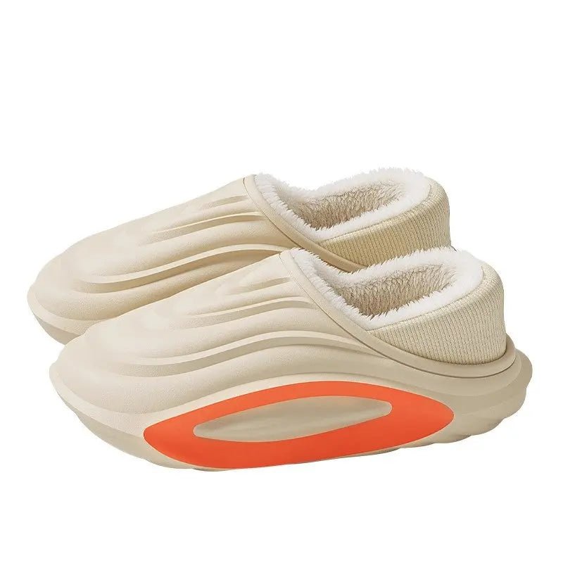 Chaussures pour femmes à semelles épaisses, antidérapantes, doublées en polaire - TheSheriffShop
