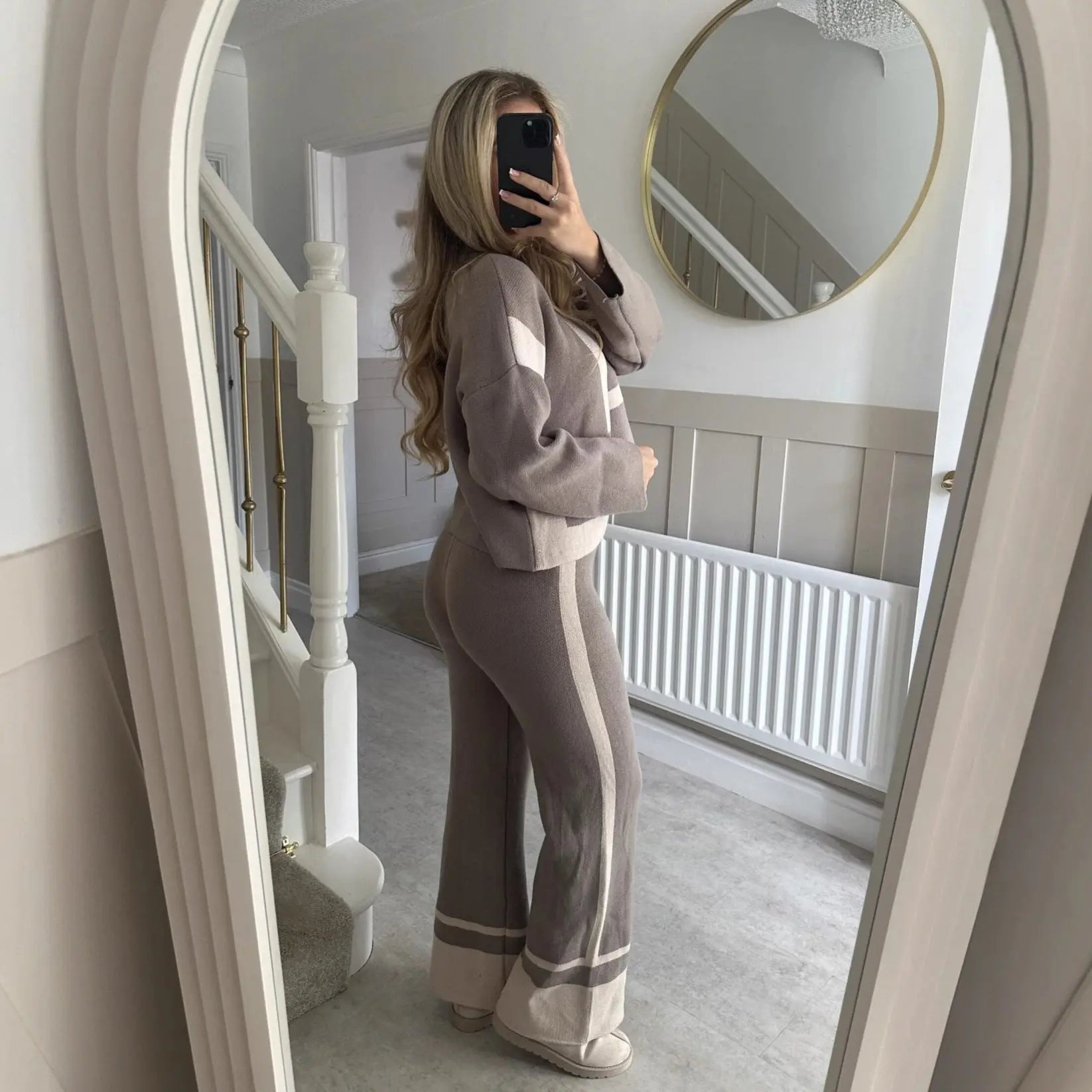 Ensemble à col rond décontracté - TheSheriffShop