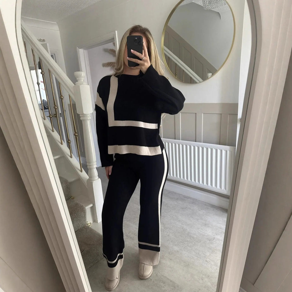 Ensemble à col rond décontracté - TheSheriffShop