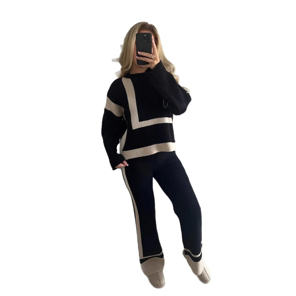 Ensemble à col rond décontracté - TheSheriffShop