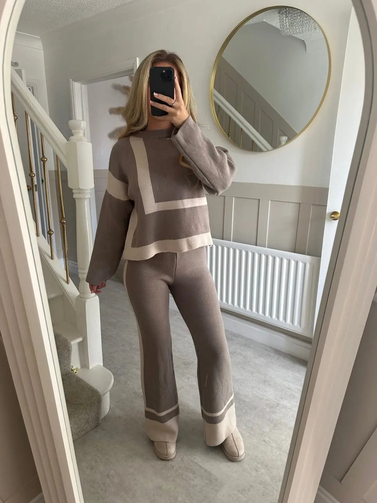 Ensemble à col rond décontracté - TheSheriffShop