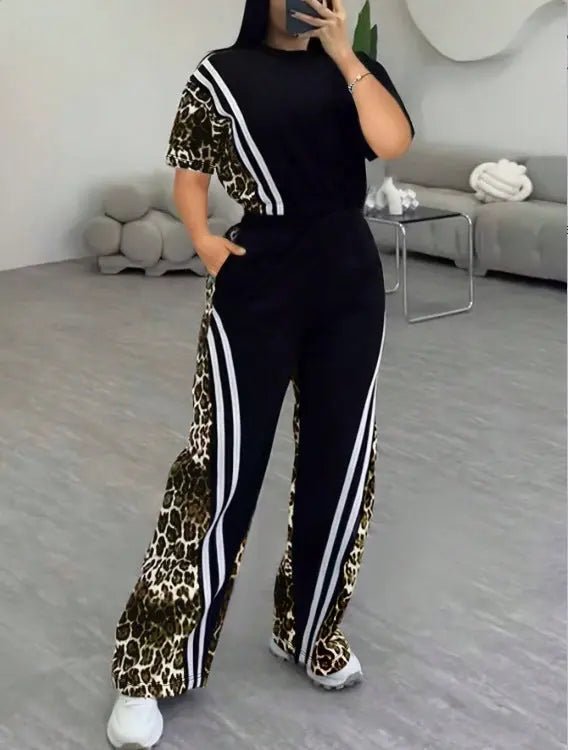 Ensemble deux pièces décontracté et confortable pour femme, style européen et américain - TheSheriffShop