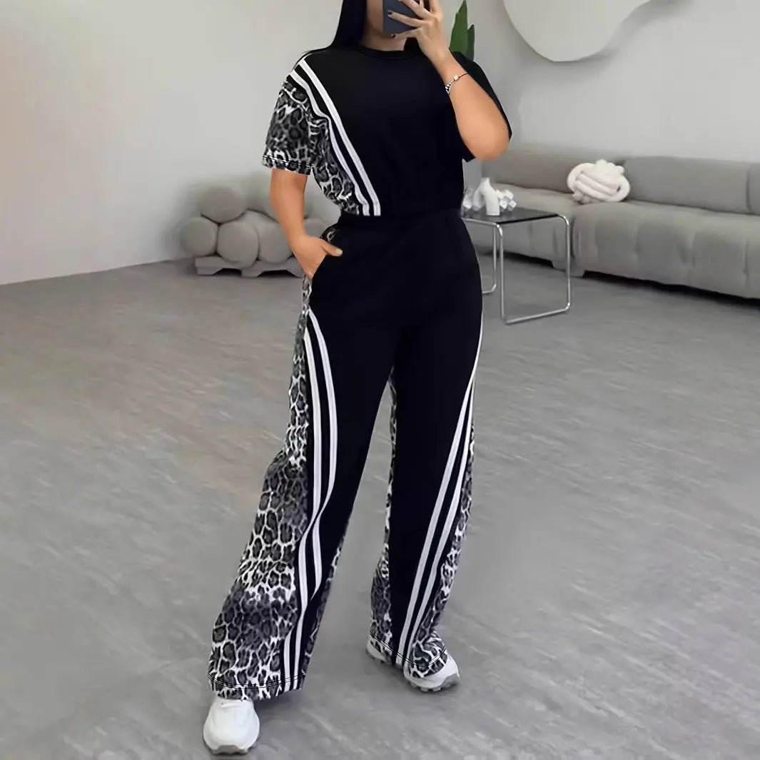 Ensemble deux pièces décontracté et confortable pour femme, style européen et américain - TheSheriffShop