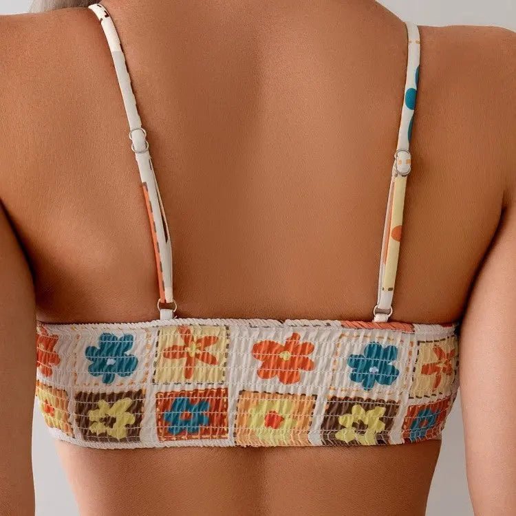 Maillot de bain bikini avec motif floral - TheSheriffShop