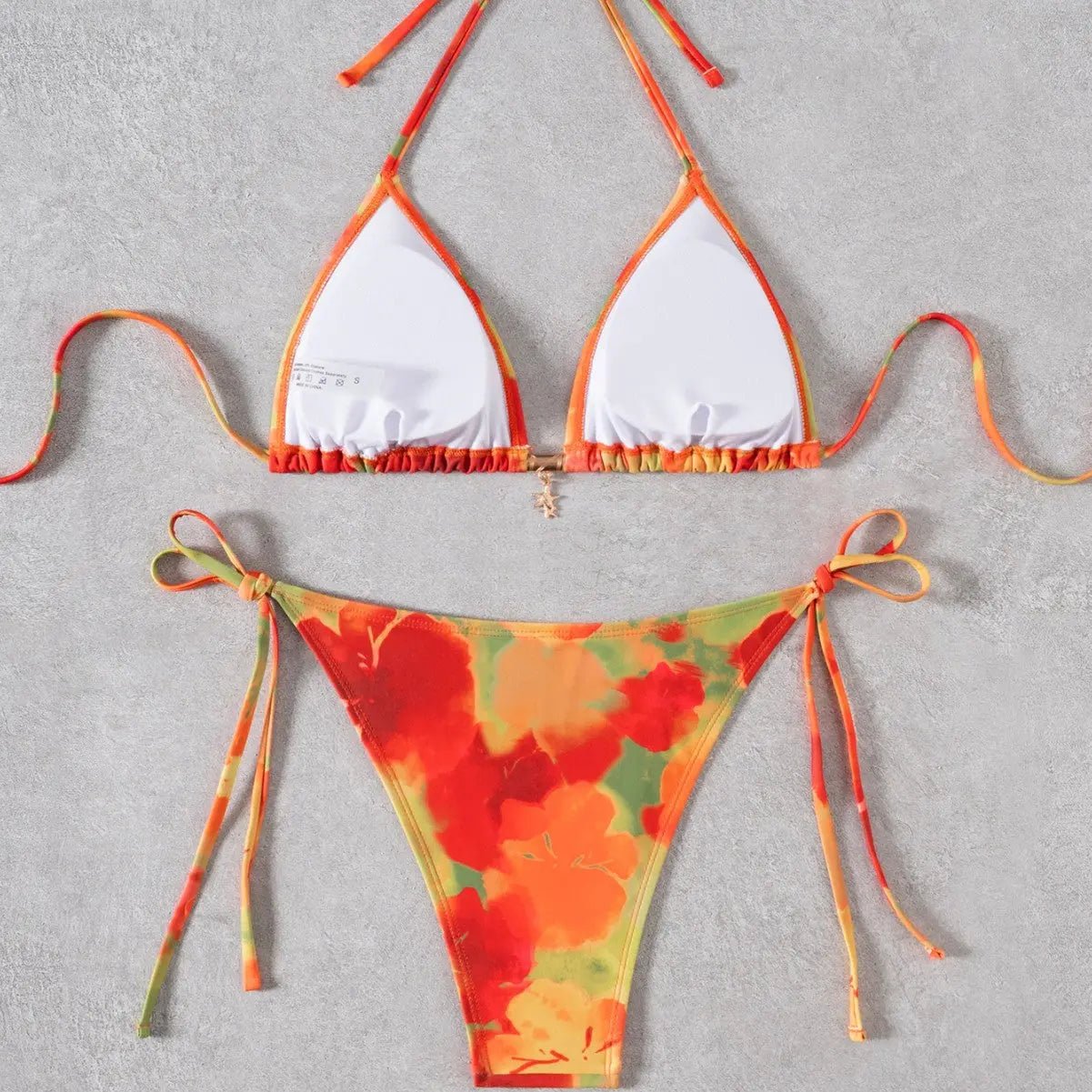 Maillot de bain bikini deux pièces avec pendentif - TheSheriffShop
