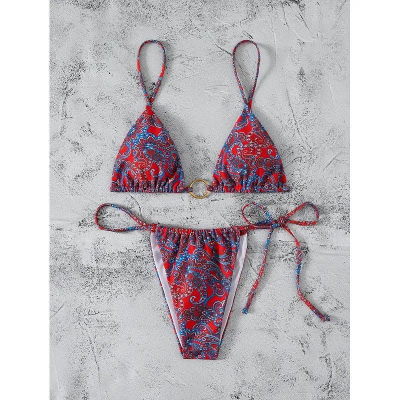 Maillot de bain bikini deux pièces sexy style bandana - TheSheriffShop