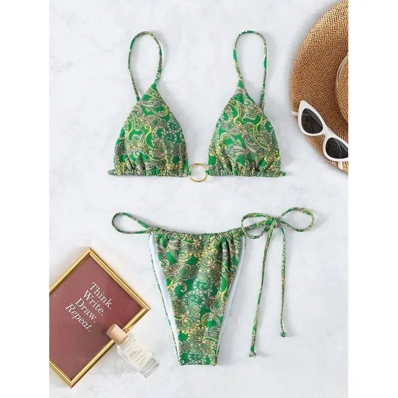 Maillot de bain bikini deux pièces sexy style bandana - TheSheriffShop