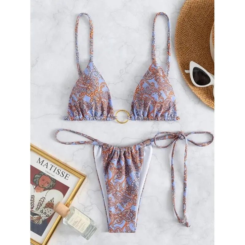 Maillot de bain bikini deux pièces sexy style bandana - TheSheriffShop