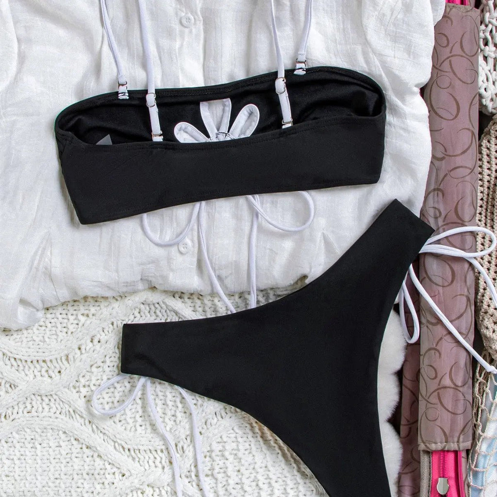 Maillot de bain bikini réglable sur la poitrine - TheSheriffShop