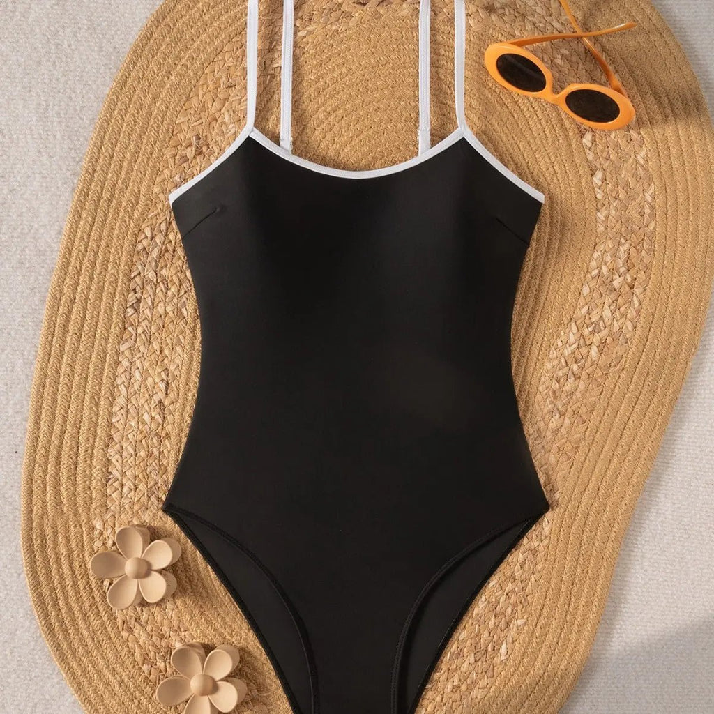 Maillot de bain une pièce à bretelles réglables - TheSheriffShop