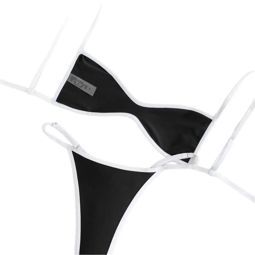 Strapless Bikini Swimsuit with Adjustable Waist - TheSheriffShop